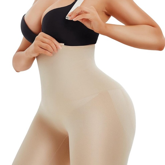 Plus Shapewear Tummy Control Butt Lift Body Shaper Shorts Thigh Slimmers - Picture 9 of 13